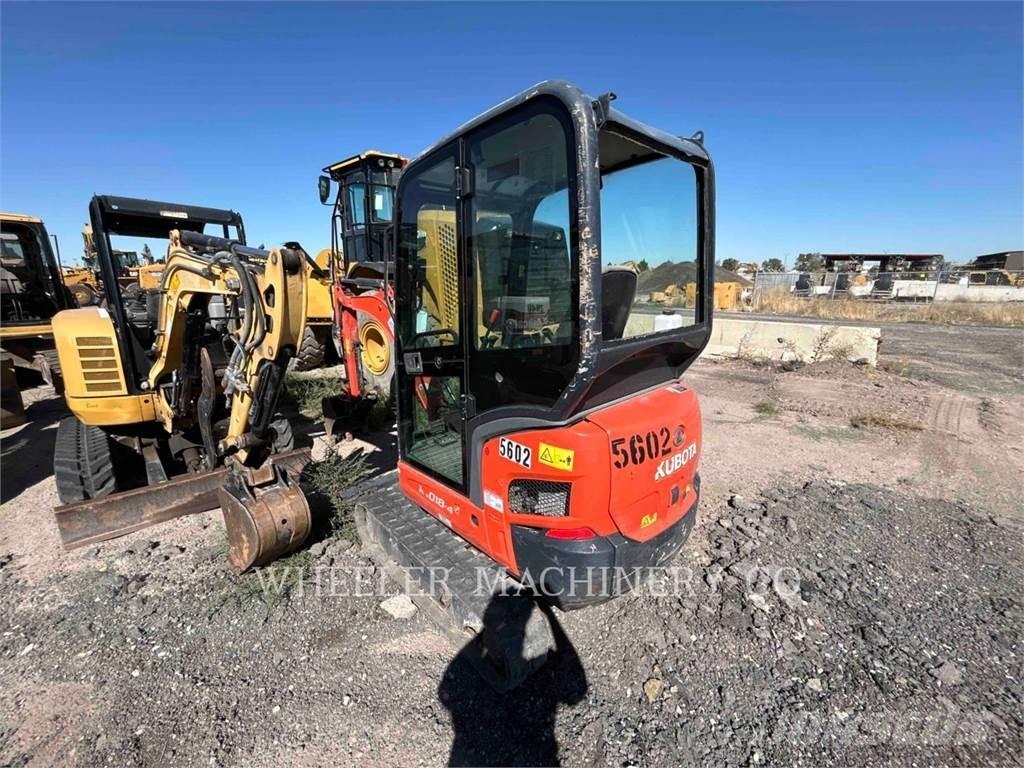 Kubota KX018-4 Paletli ekskavatörler