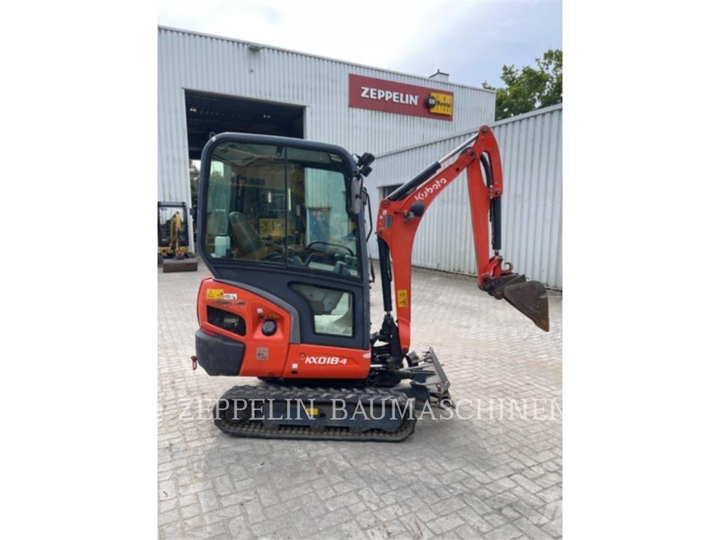 Kubota KX018-4 Paletli ekskavatörler