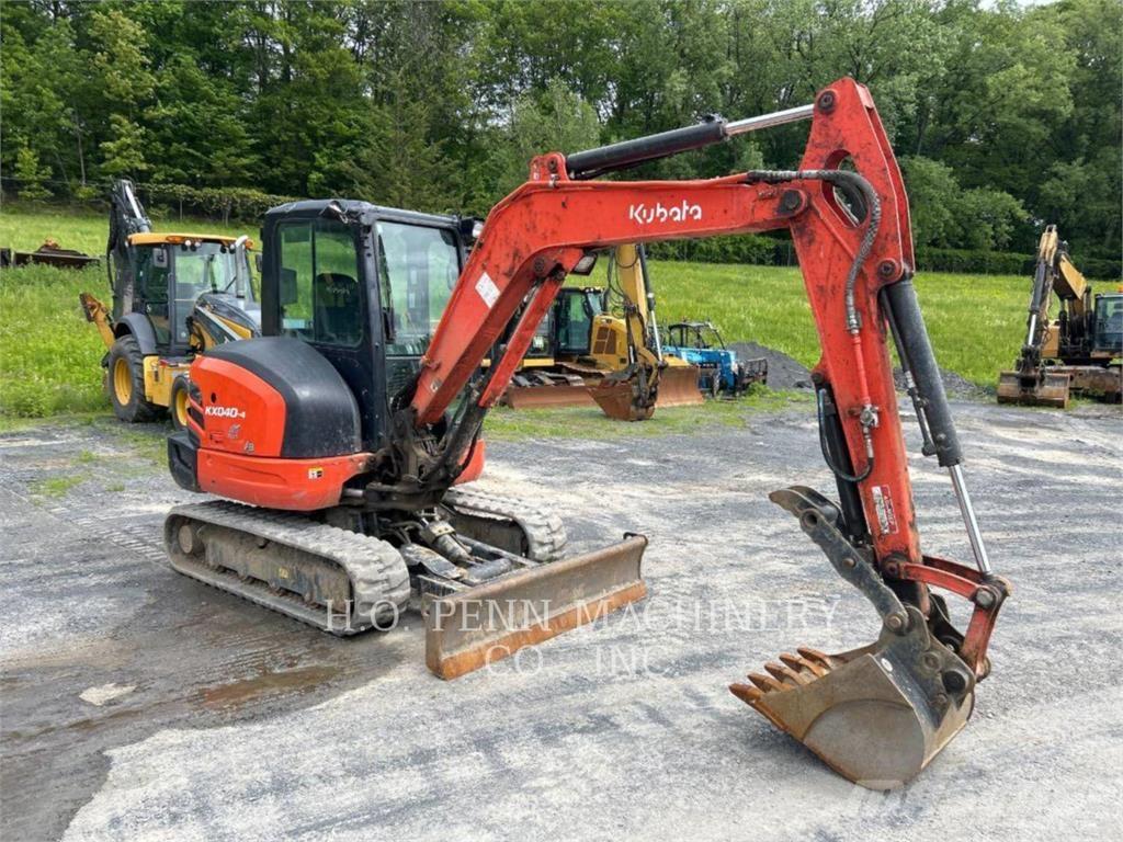 Kubota KX040 Paletli ekskavatörler