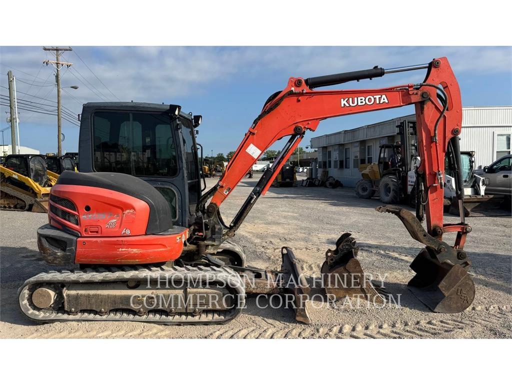 Kubota KX057-4 Mini ekskavatörler, 7 tona dek