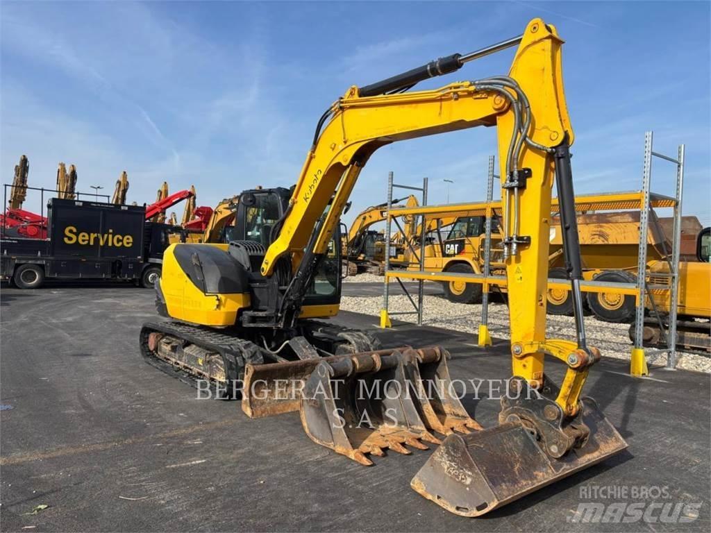Kubota KX080.4 Paletli ekskavatörler