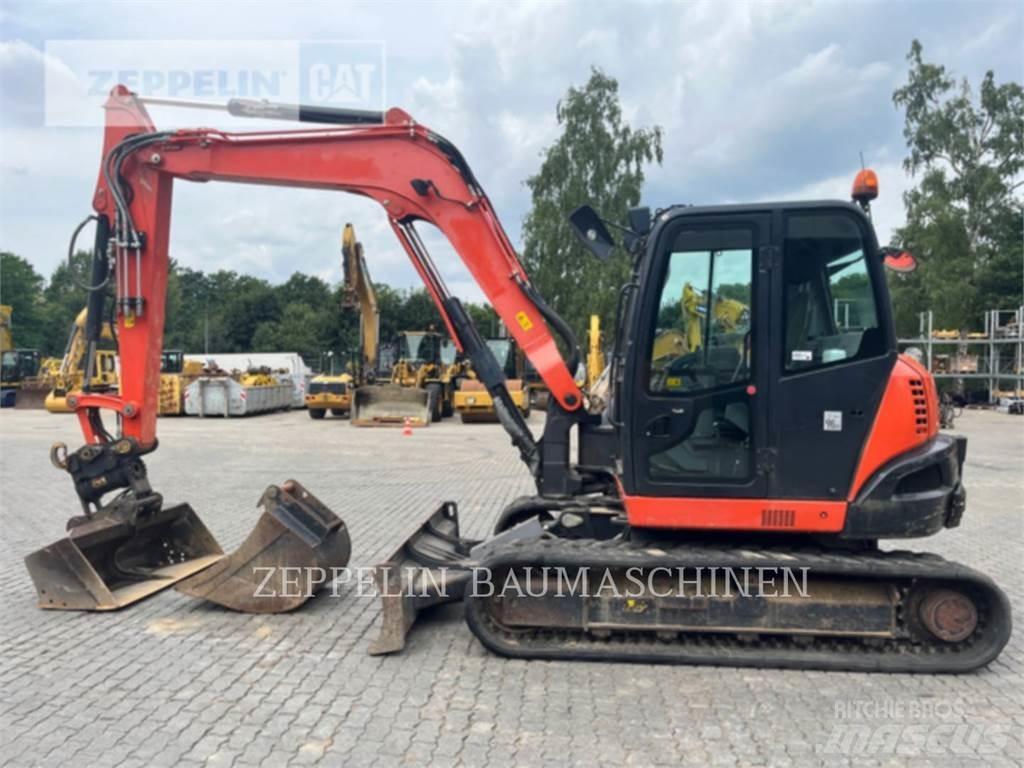 Kubota KX080-4 Paletli ekskavatörler