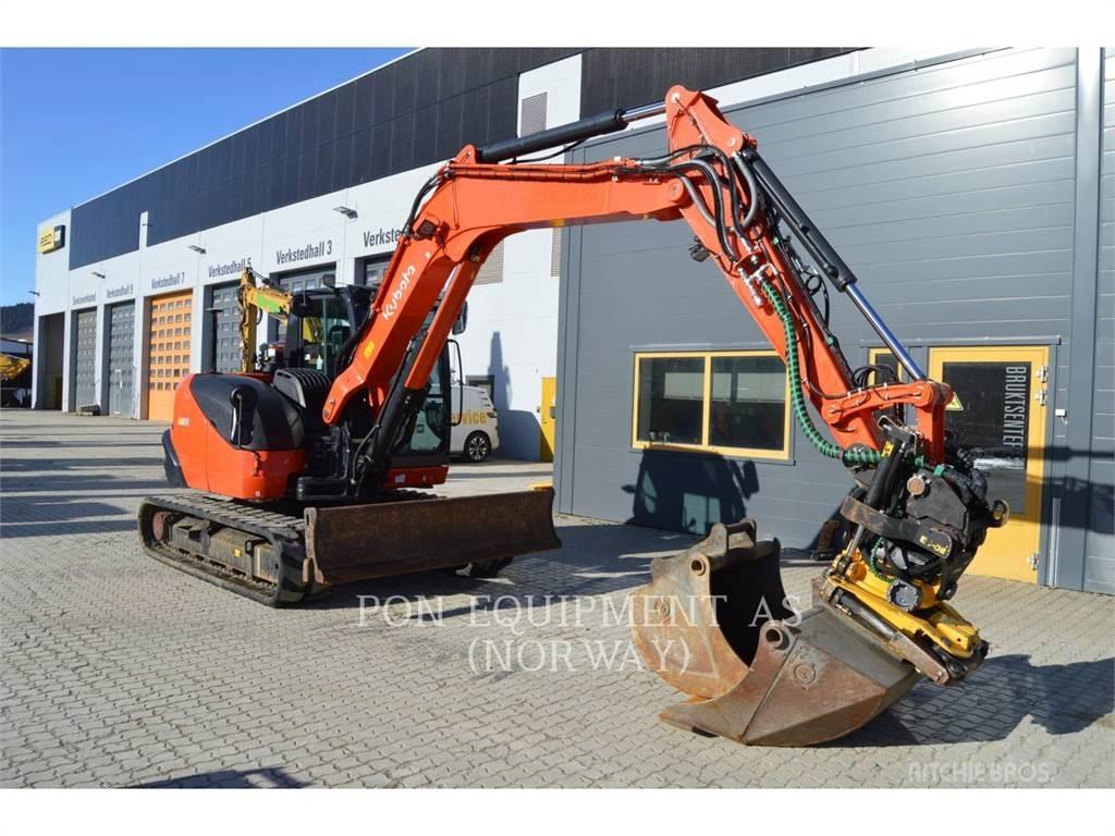 Kubota KX80 Paletli ekskavatörler