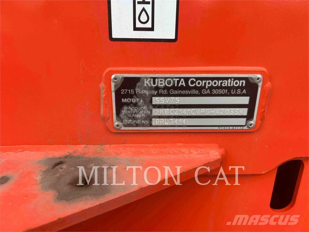 Kubota SSV 75 Skid steer loderler