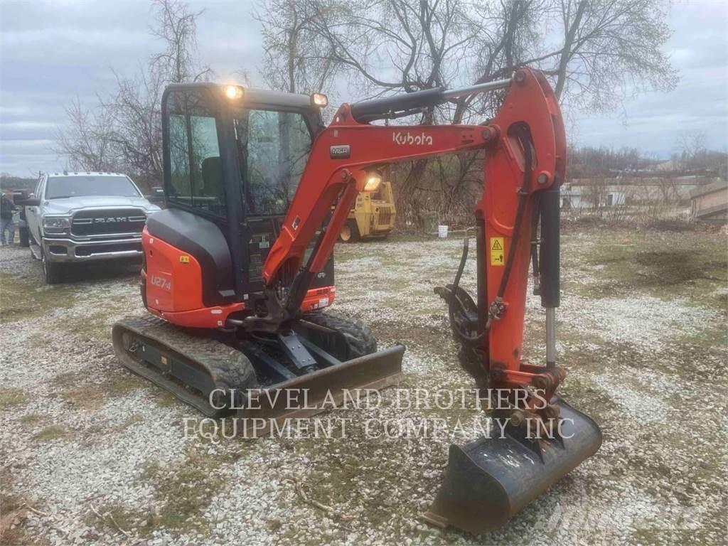Kubota U27-4 Paletli ekskavatörler