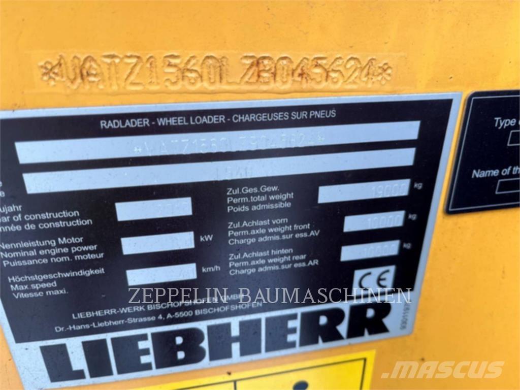 Liebherr L546 Tekerlekli yükleyiciler