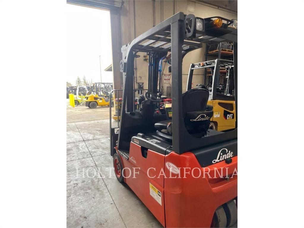 Linde E18 Elektrikli forkliftler