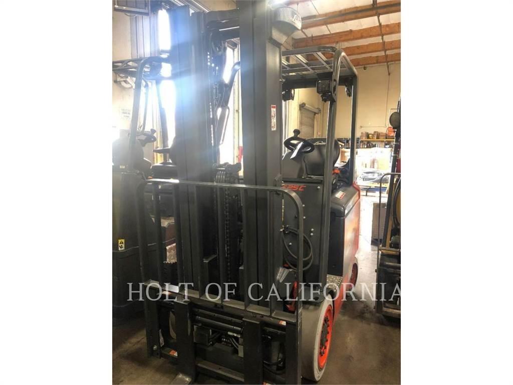 Linde E25C Elektrikli forkliftler