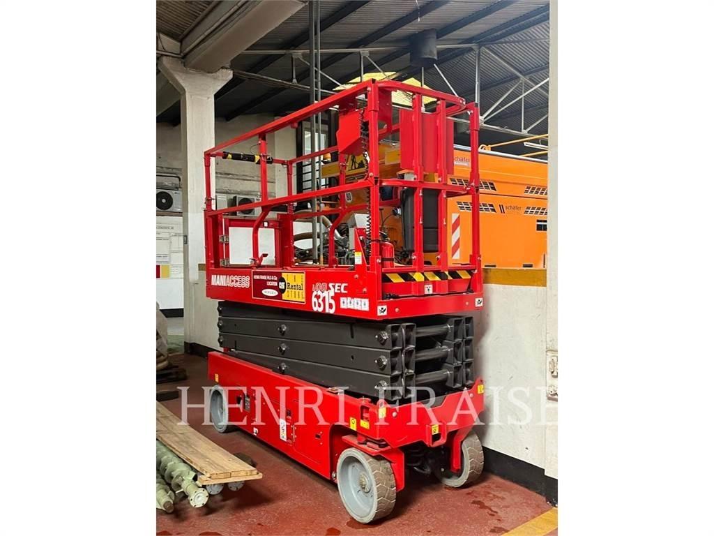 Manitou BF S.A. 100SEC Makasli platformlar