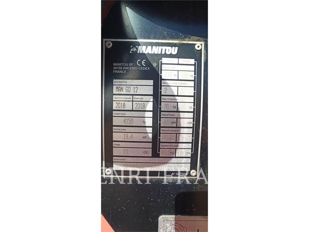 Manitou BF S.A. MANGO12 Körüklü personel platformları