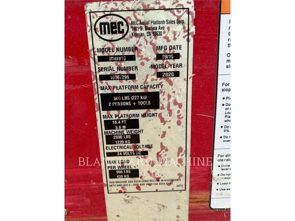 MEC MICRO 19 Makasli platformlar