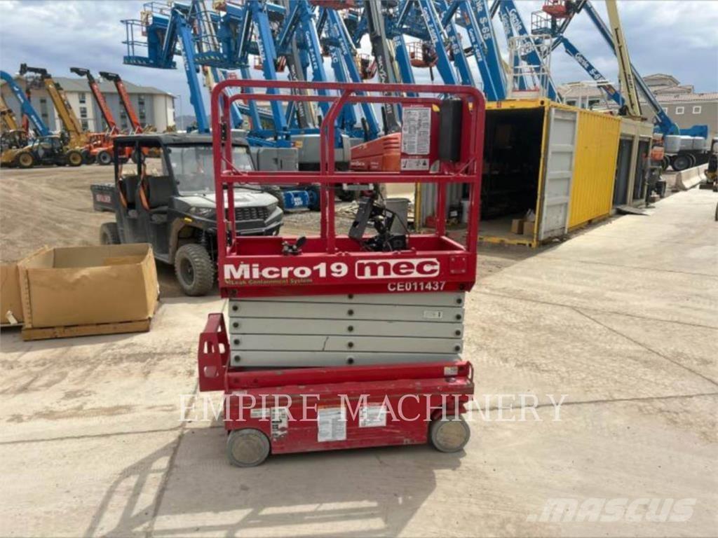 MEC MICRO 19 Körüklü personel platformları