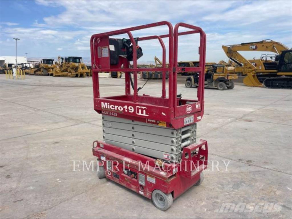 MEC MICRO 19 Körüklü personel platformları
