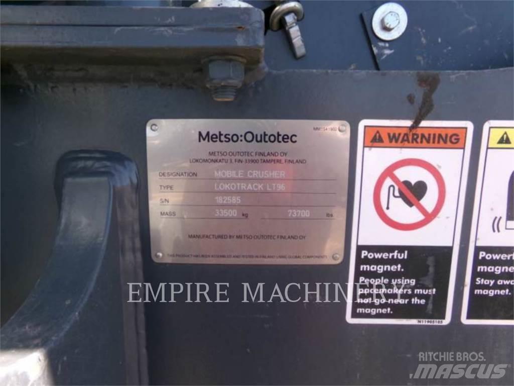 Metso LT96 Gezer kırıcılar