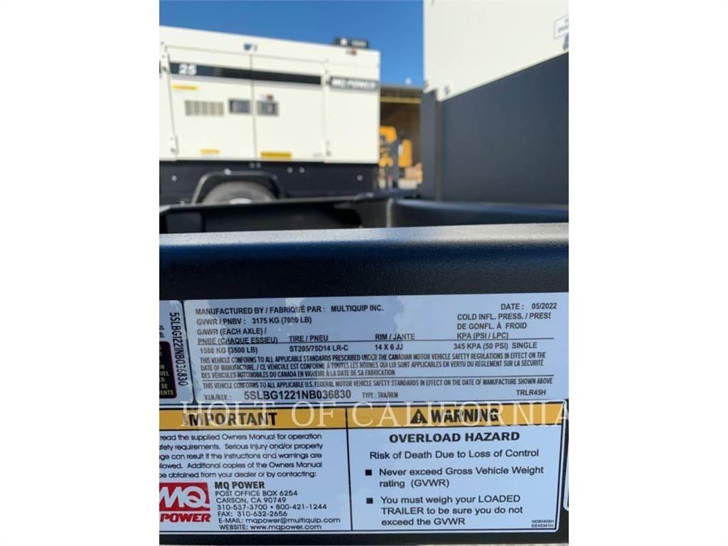 MultiQuip GENSET 45 Diğer Jeneratörler