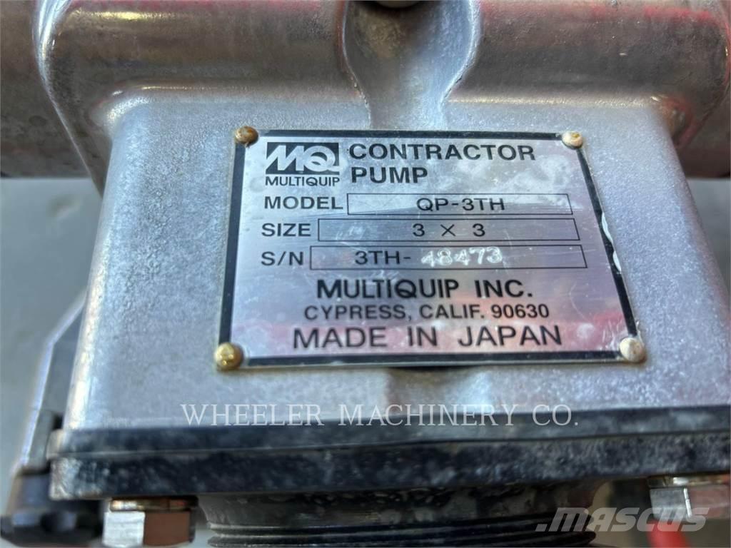 MultiQuip PM 3 TRASH Su pompalari