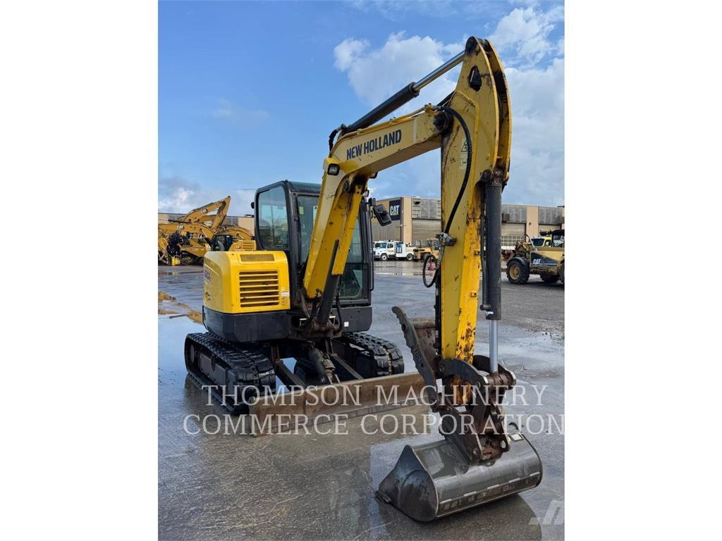 New Holland E60C Mini ekskavatörler, 7 tona dek