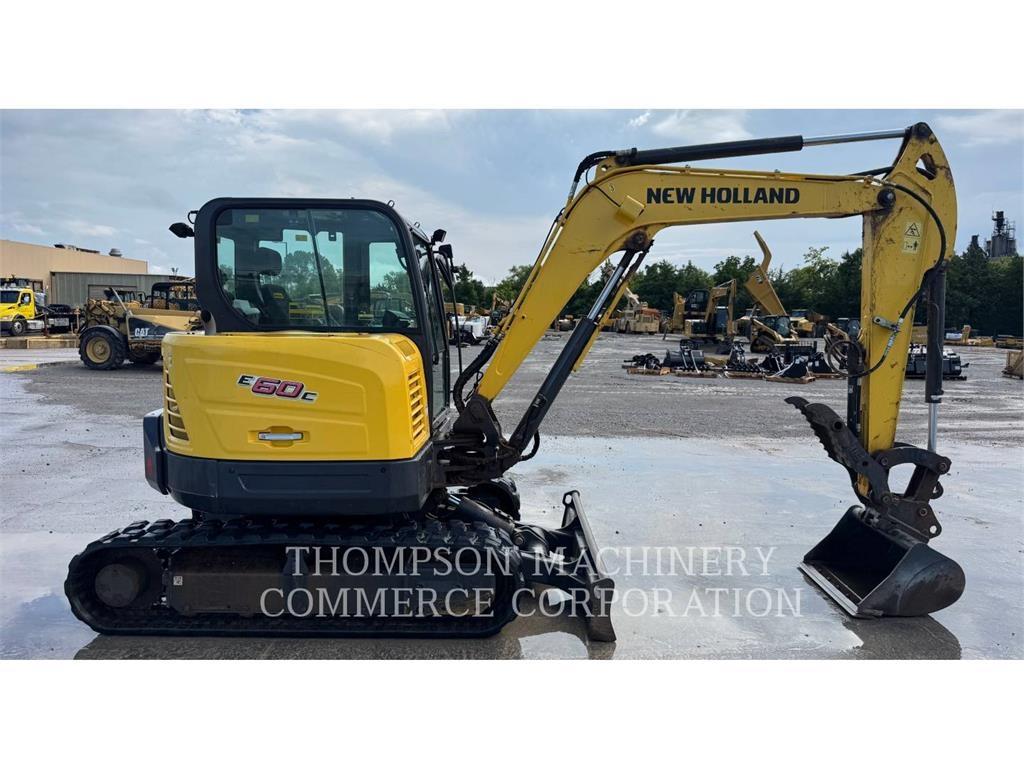 New Holland E60C Mini ekskavatörler, 7 tona dek