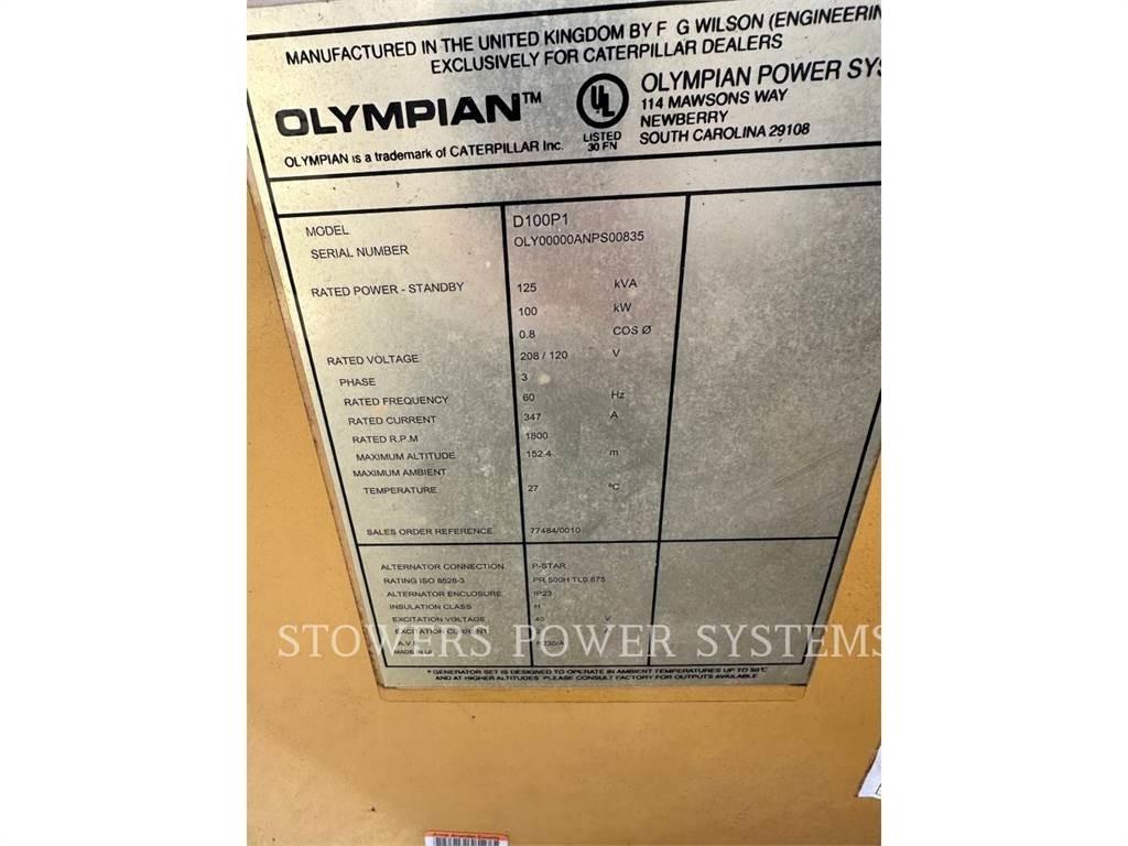 Olympian D100P1 Dizel Jeneratörler
