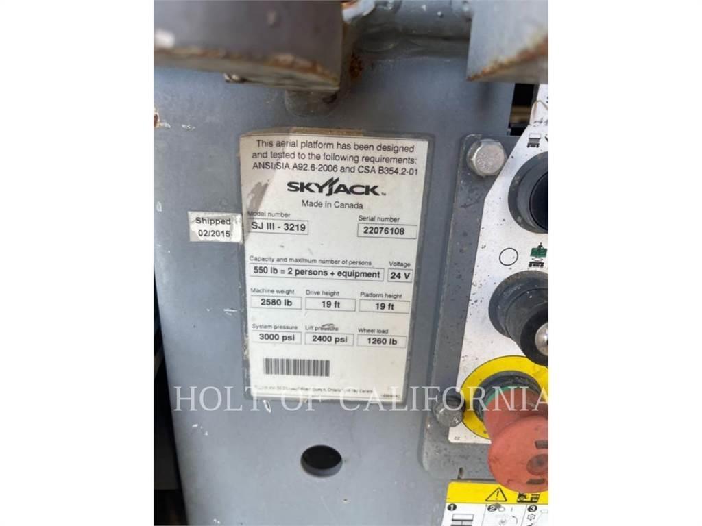 Skyjack SCISSOR 19 Makasli platformlar