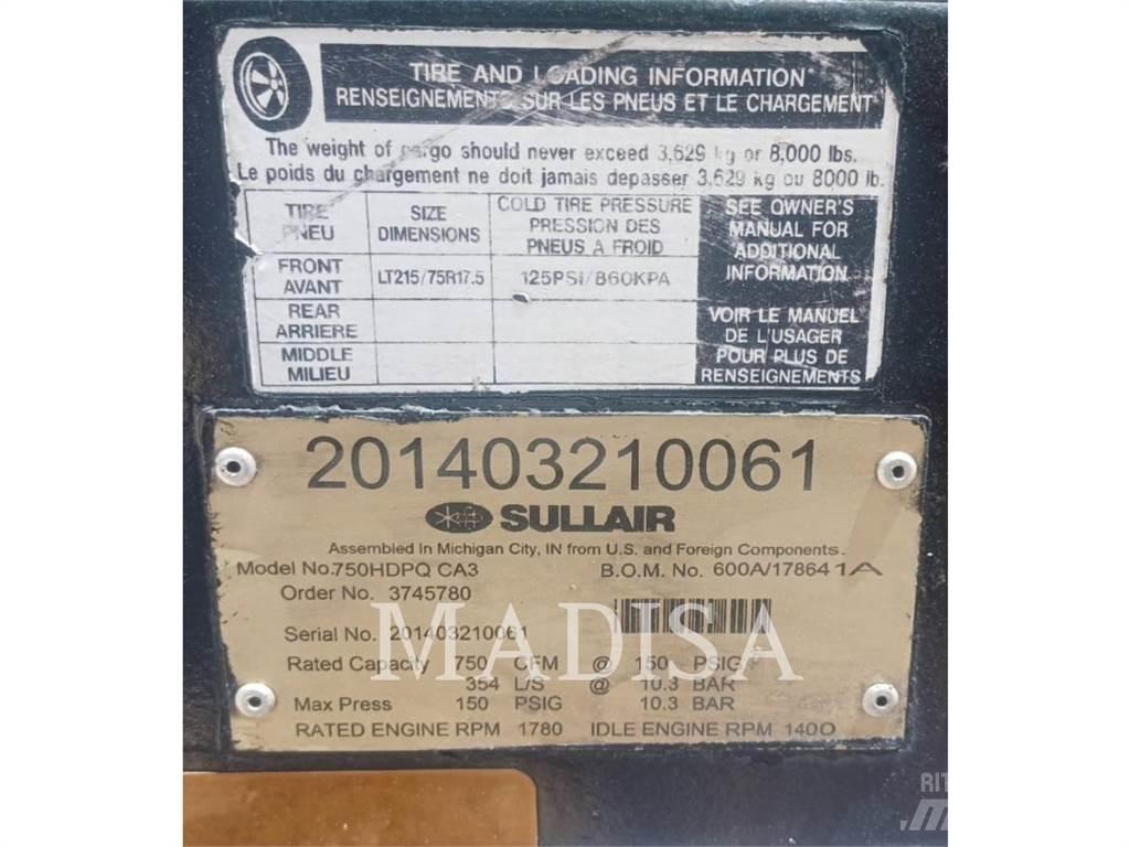 Sullair 750H DPQ Basınçlı hava kurutucuları