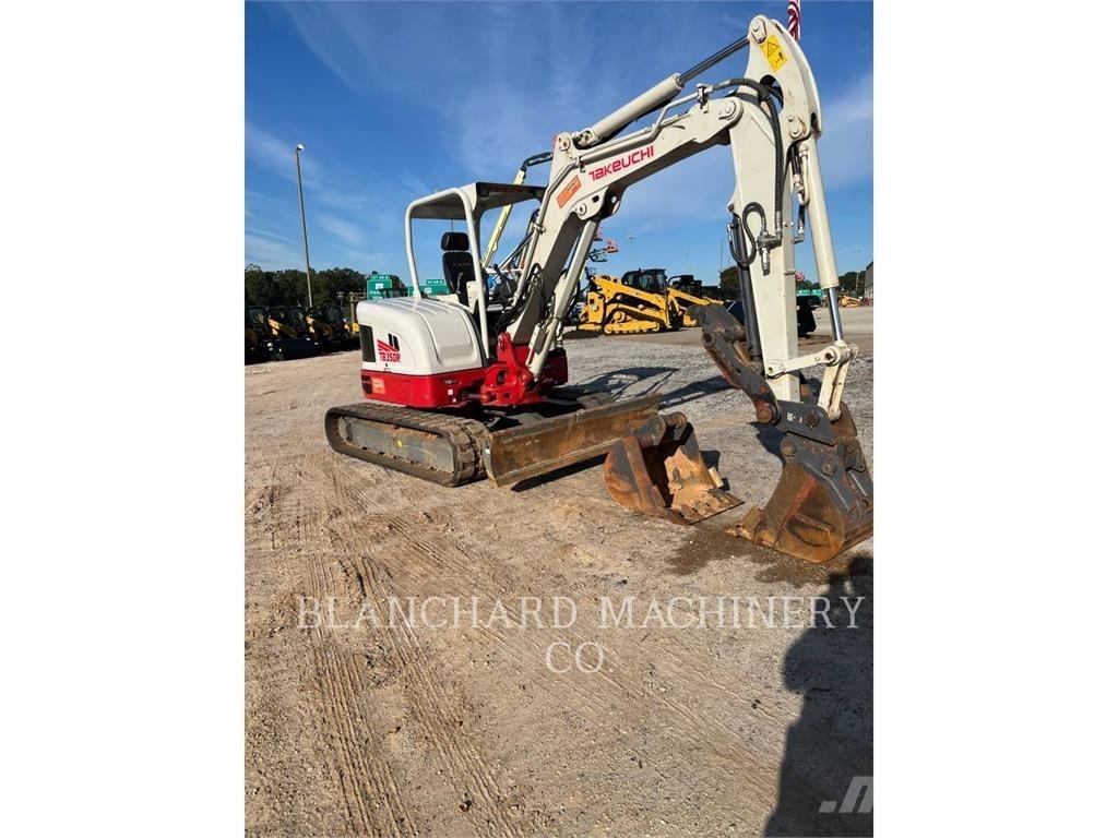 Takeuchi TB350 Mini ekskavatörler, 7 tona dek
