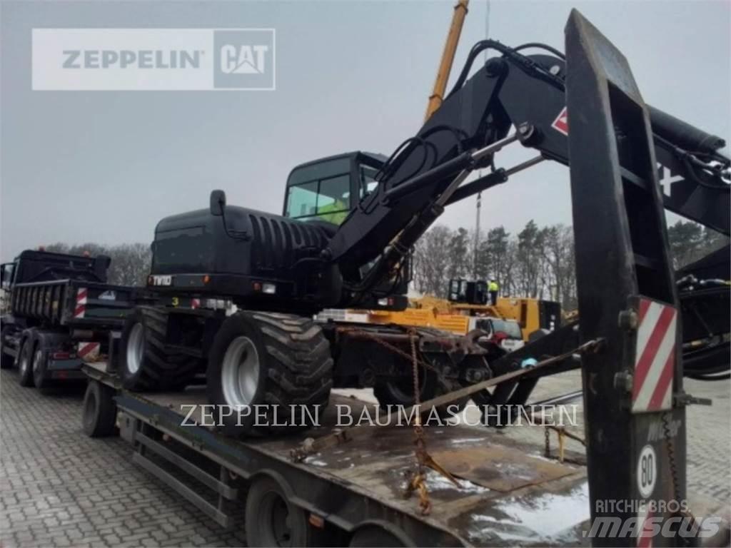 Terex TW110 Lastik tekerli ekskavatörler
