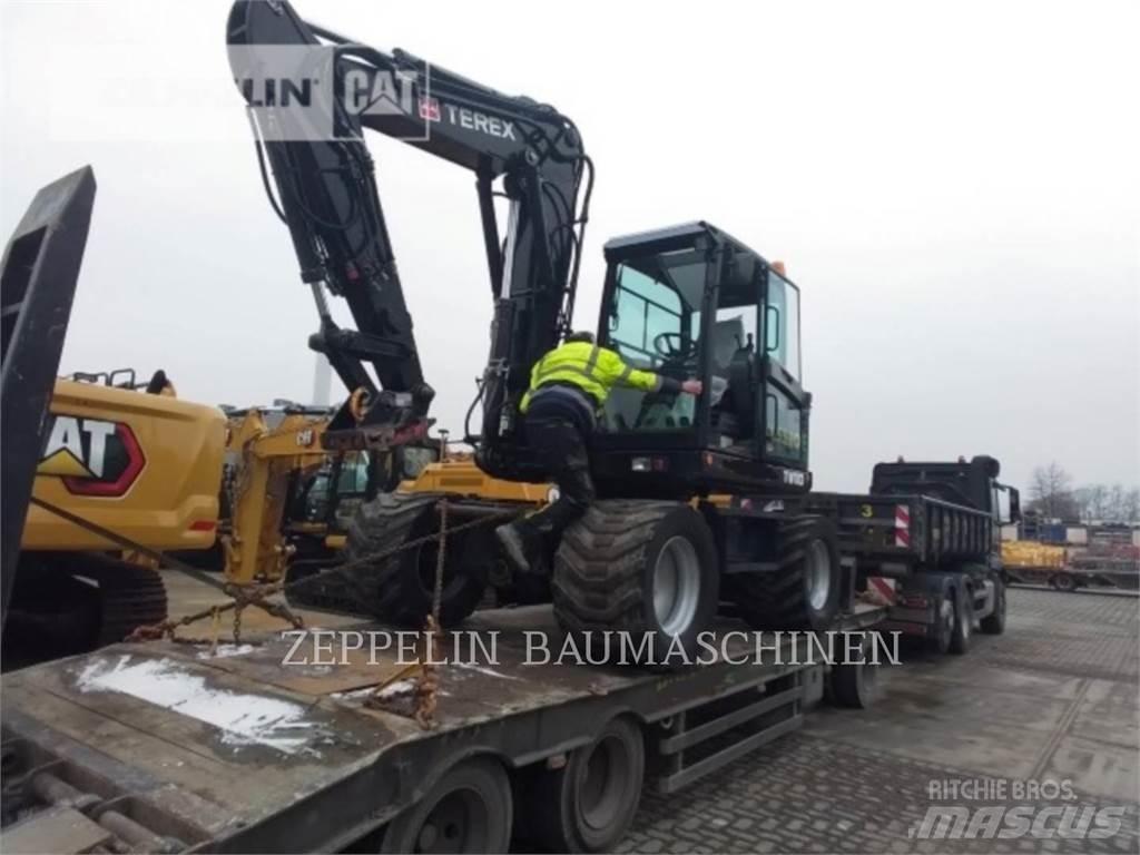 Terex TW110 Lastik tekerli ekskavatörler