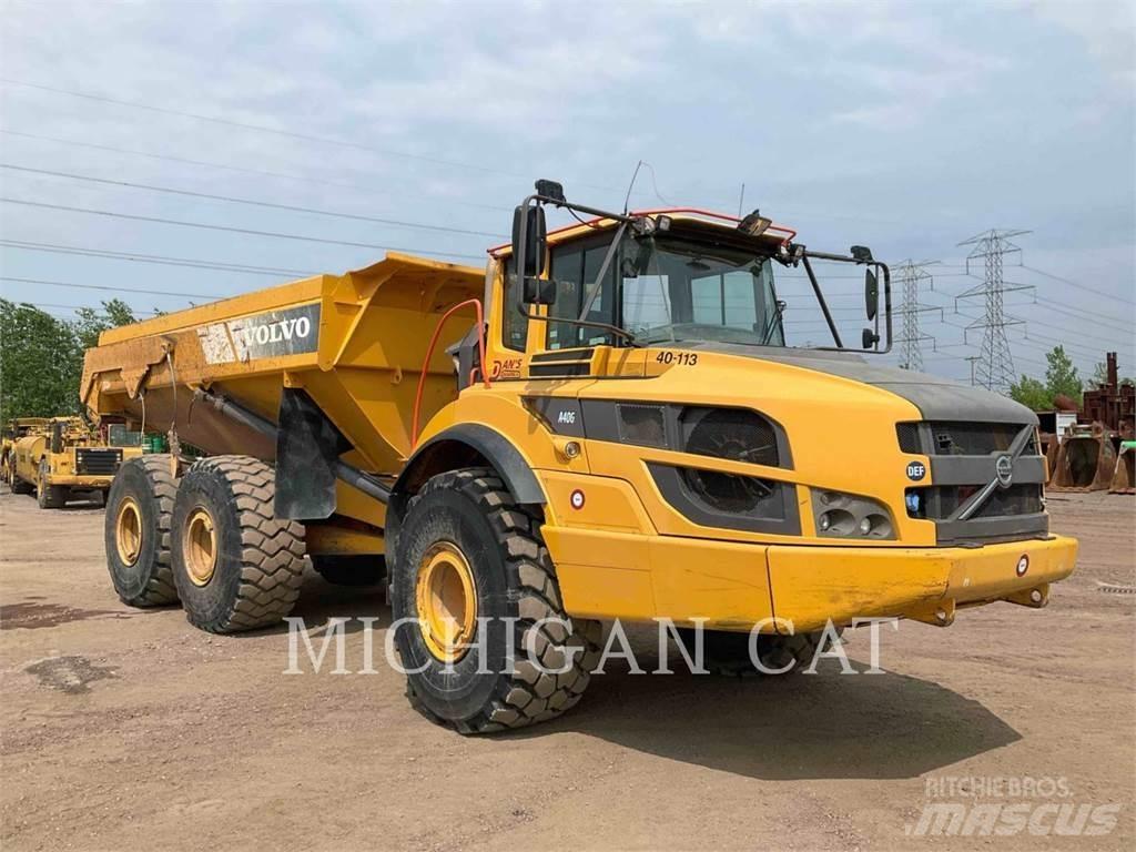 Volvo A40G Belden kirma kaya kamyonu