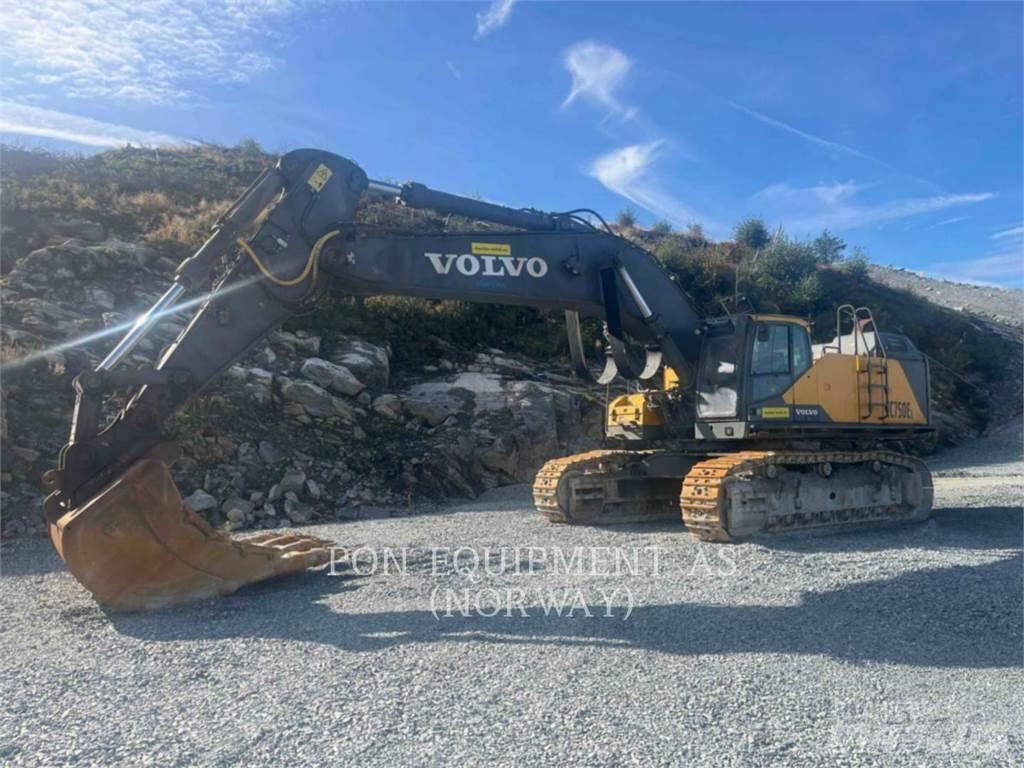 Volvo EC750 Paletli ekskavatörler