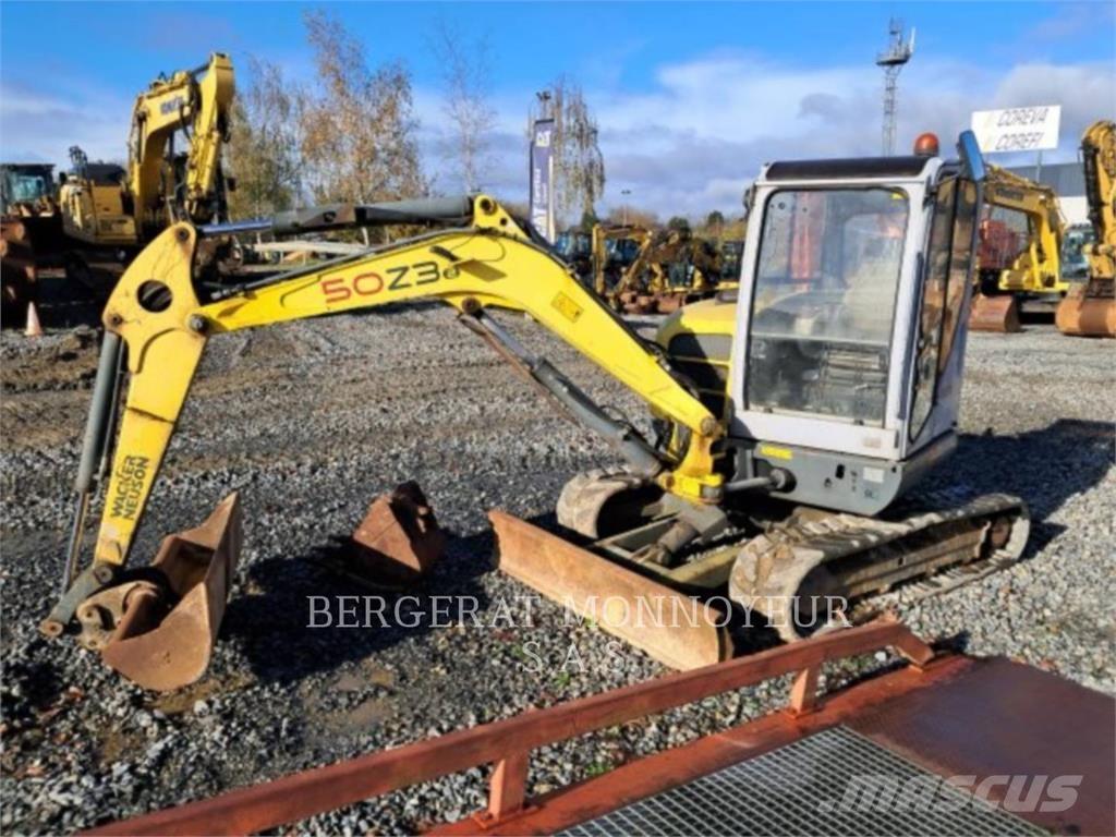 Wacker 50Z3 Paletli ekskavatörler