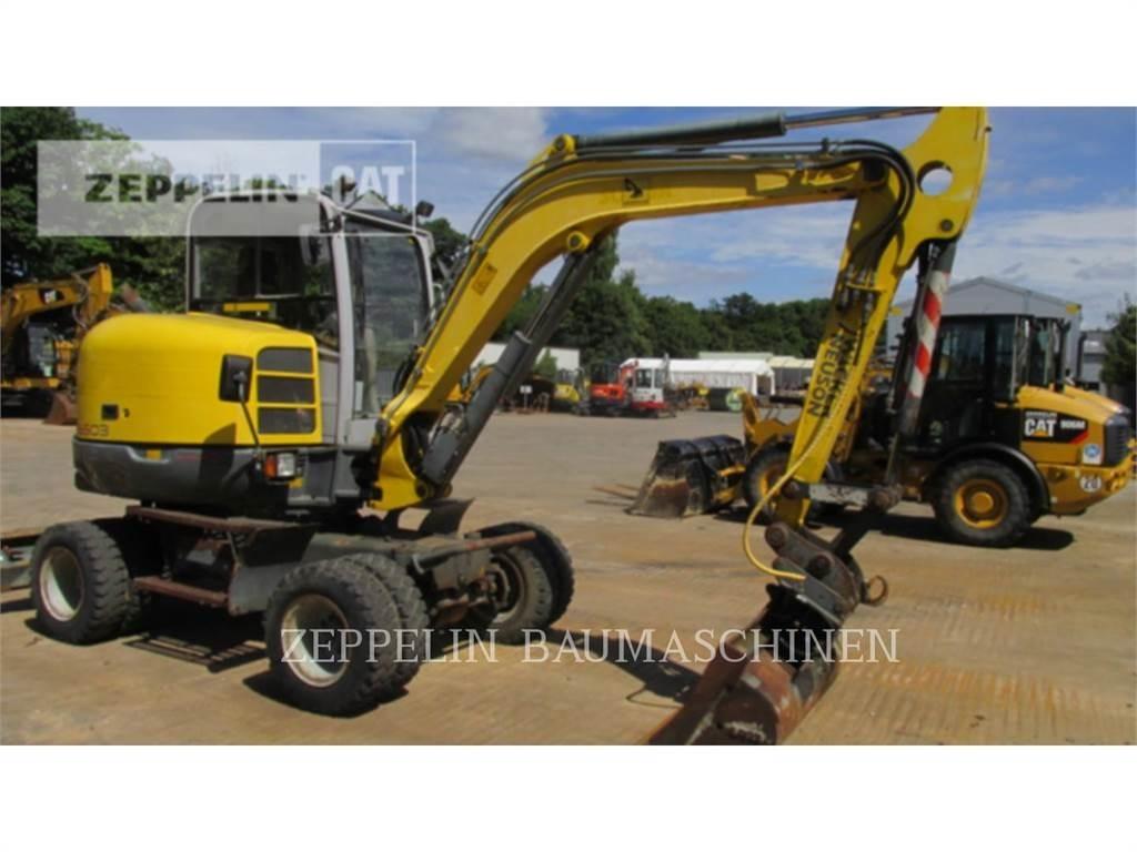 Wacker 6503 Lastik tekerli ekskavatörler
