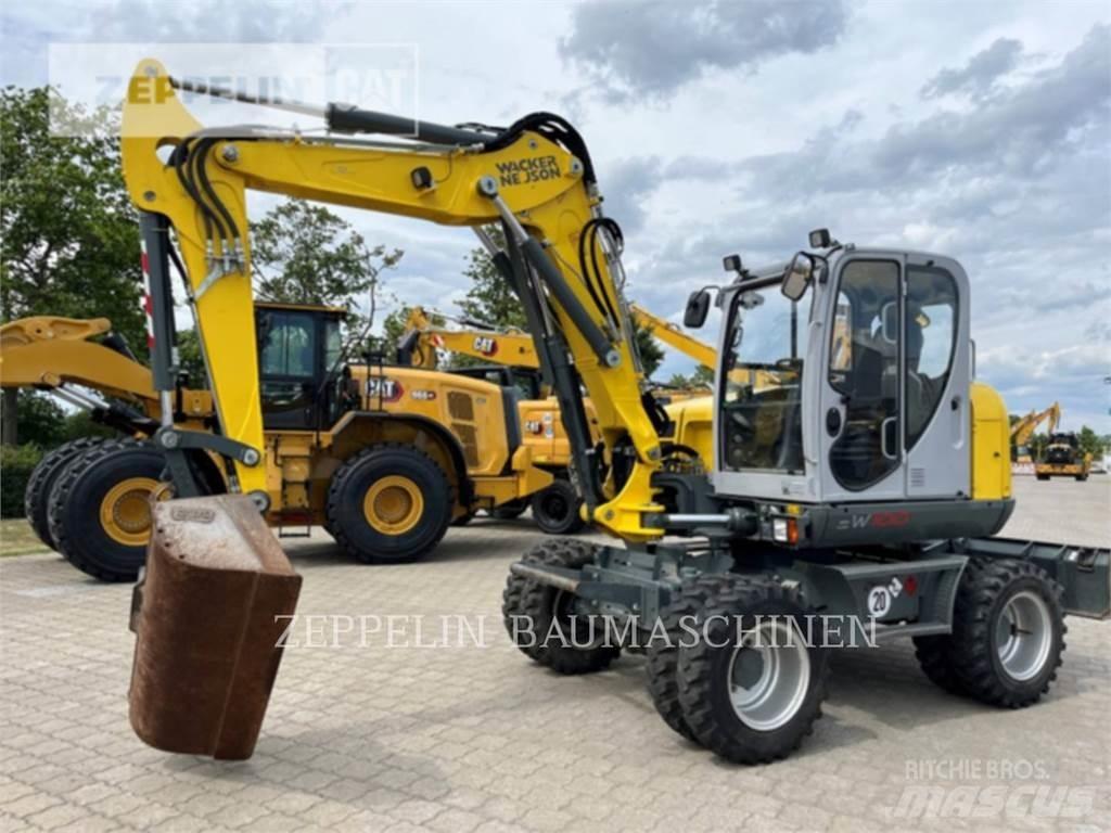 Wacker EW100 Lastik tekerli ekskavatörler