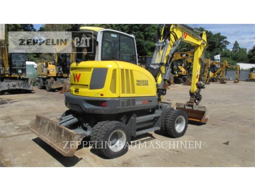 Wacker EW65 Lastik tekerli ekskavatörler
