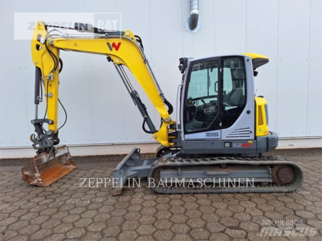 Wacker EZ80 Paletli ekskavatörler