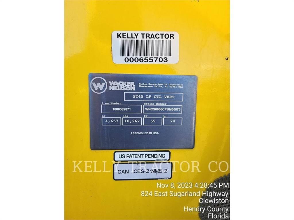 Wacker ST45 Paletli yükleyiciler