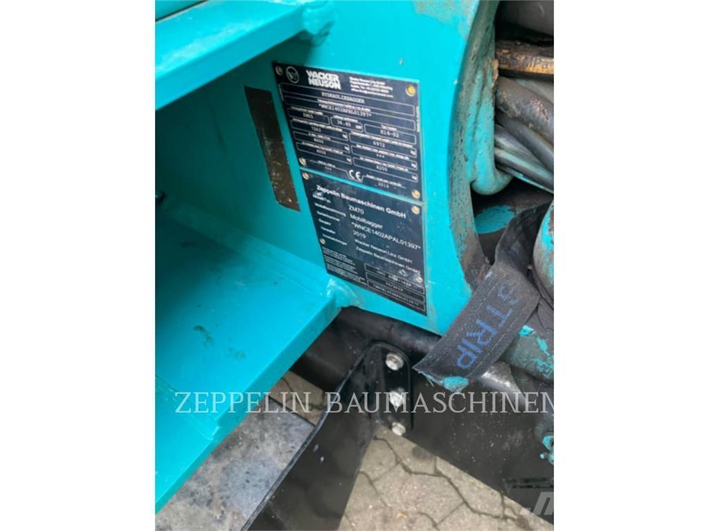 Wacker ZM70 Lastik tekerli ekskavatörler