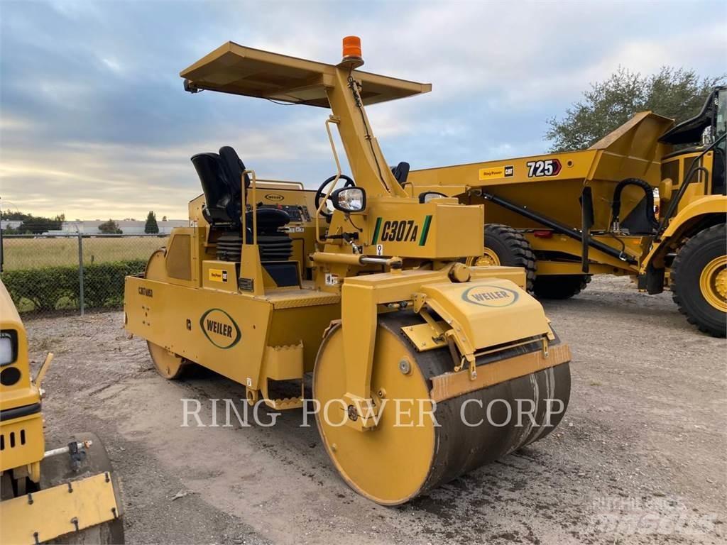Weiler C307A Çift tamburlu silindirler