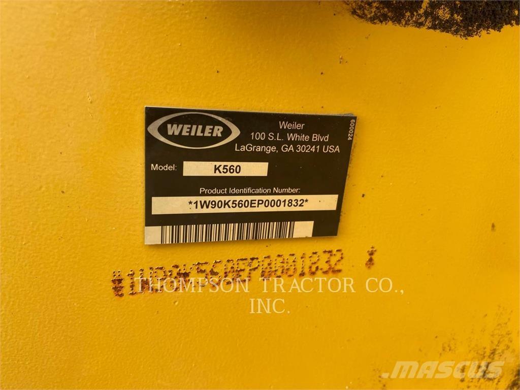 Weiler K560FV Mafsalli yükleyiciler