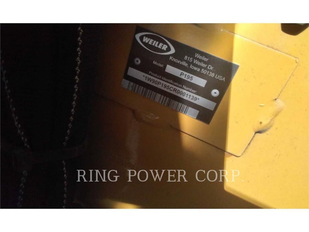 Weiler P195 Asfalt geri dönüsüm makinalari