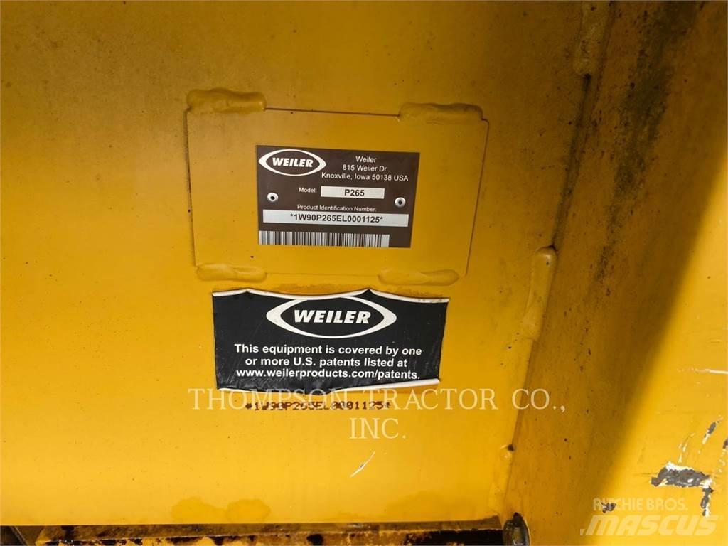 Weiler P265FV Asfalt sericiler
