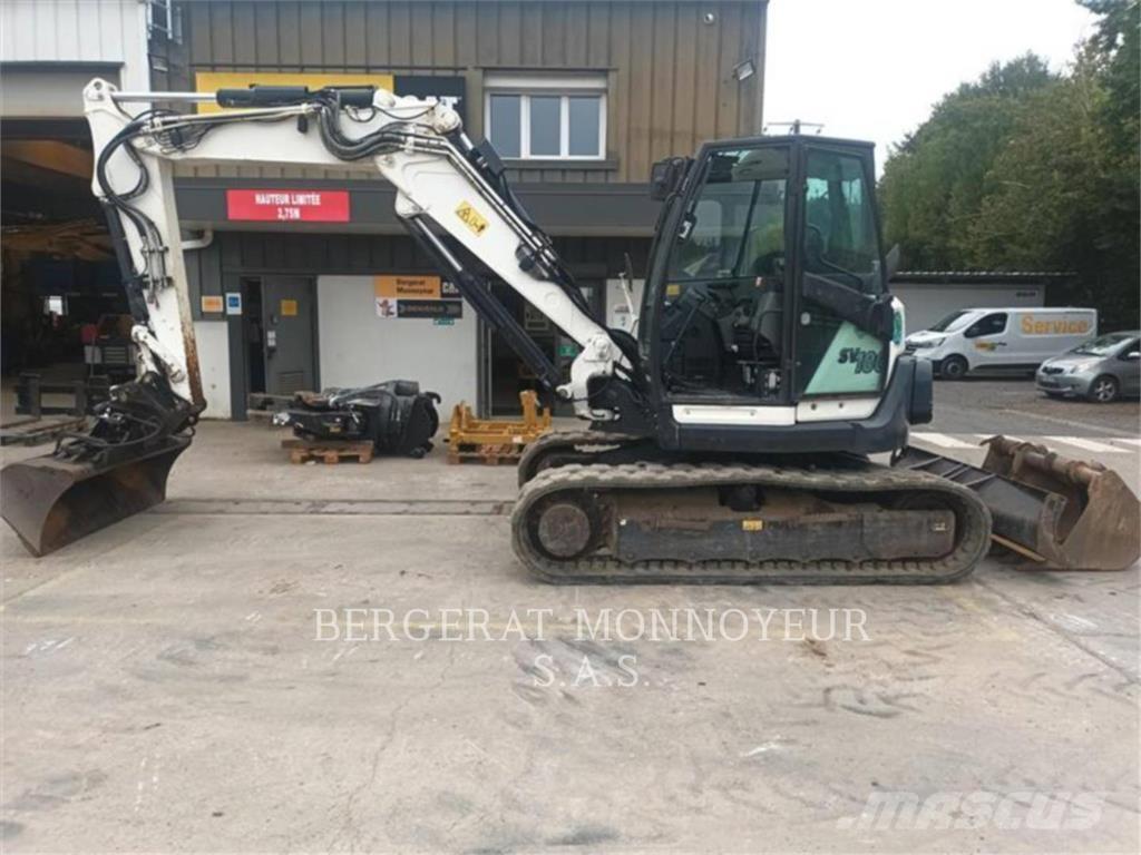 Yanmar SV100 Paletli ekskavatörler