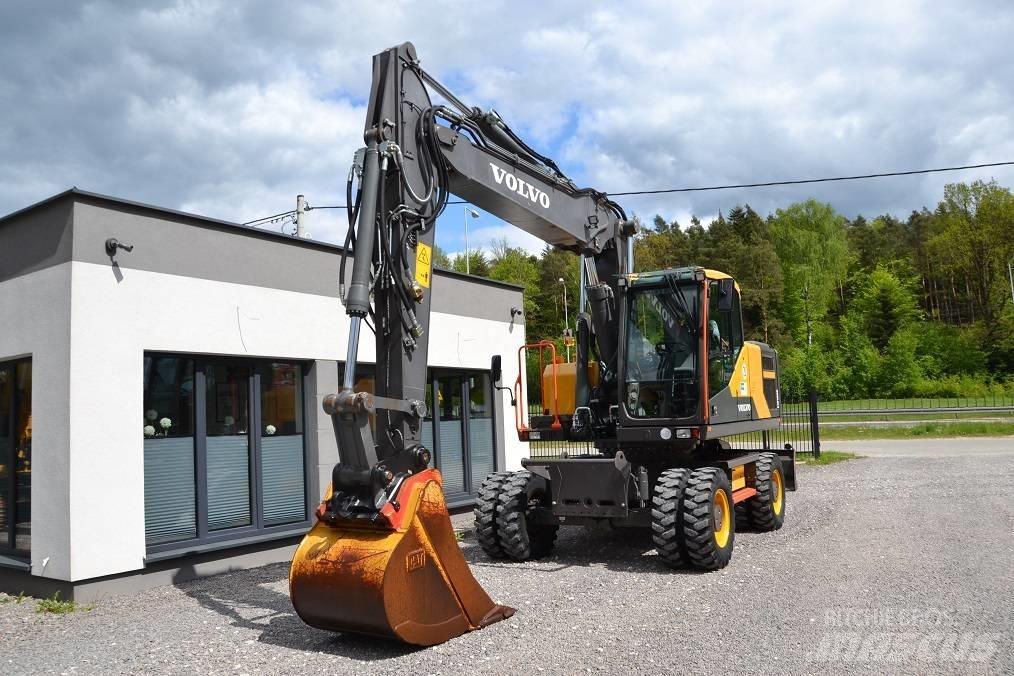 Volvo EW 180 E Lastik tekerli ekskavatörler
