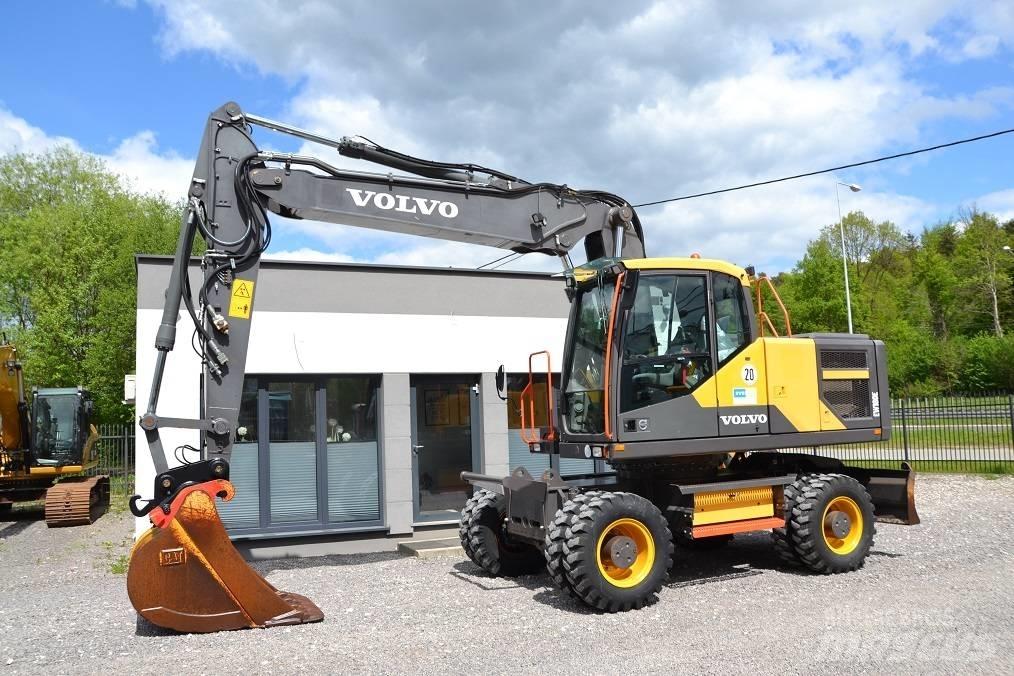 Volvo EW 180 E Lastik tekerli ekskavatörler
