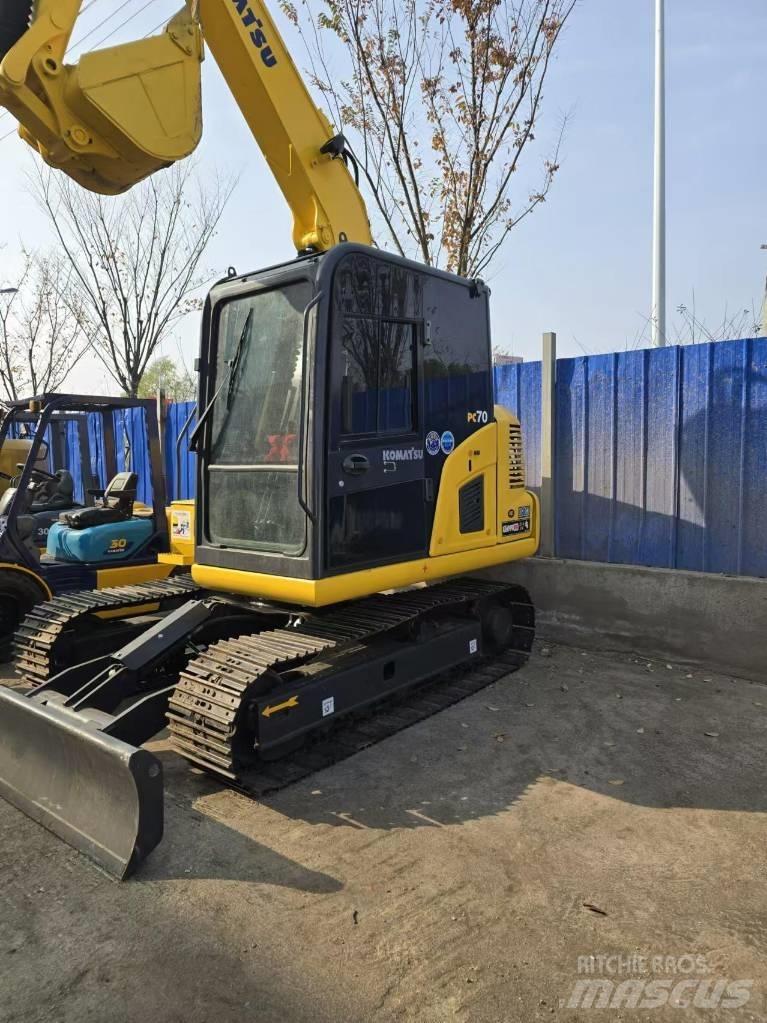 Komatsu PC 70 Mini ekskavatörler, 7 tona dek