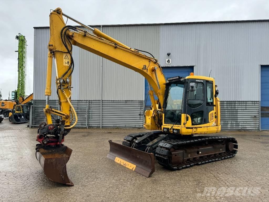 Komatsu PC 138 US-10 Paletli ekskavatörler