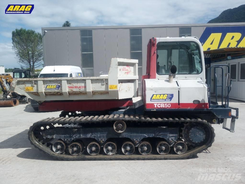 Takeuchi TCR 50 Paletli damperler