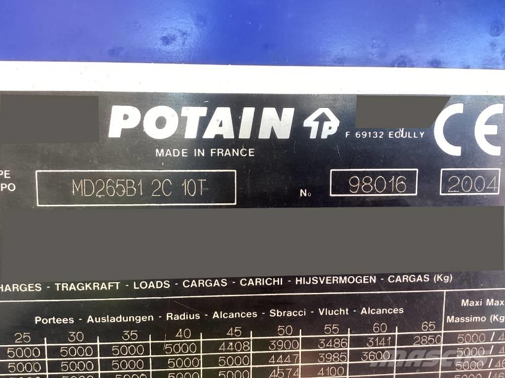 Potain MD265B1-J10 Kule vinçler