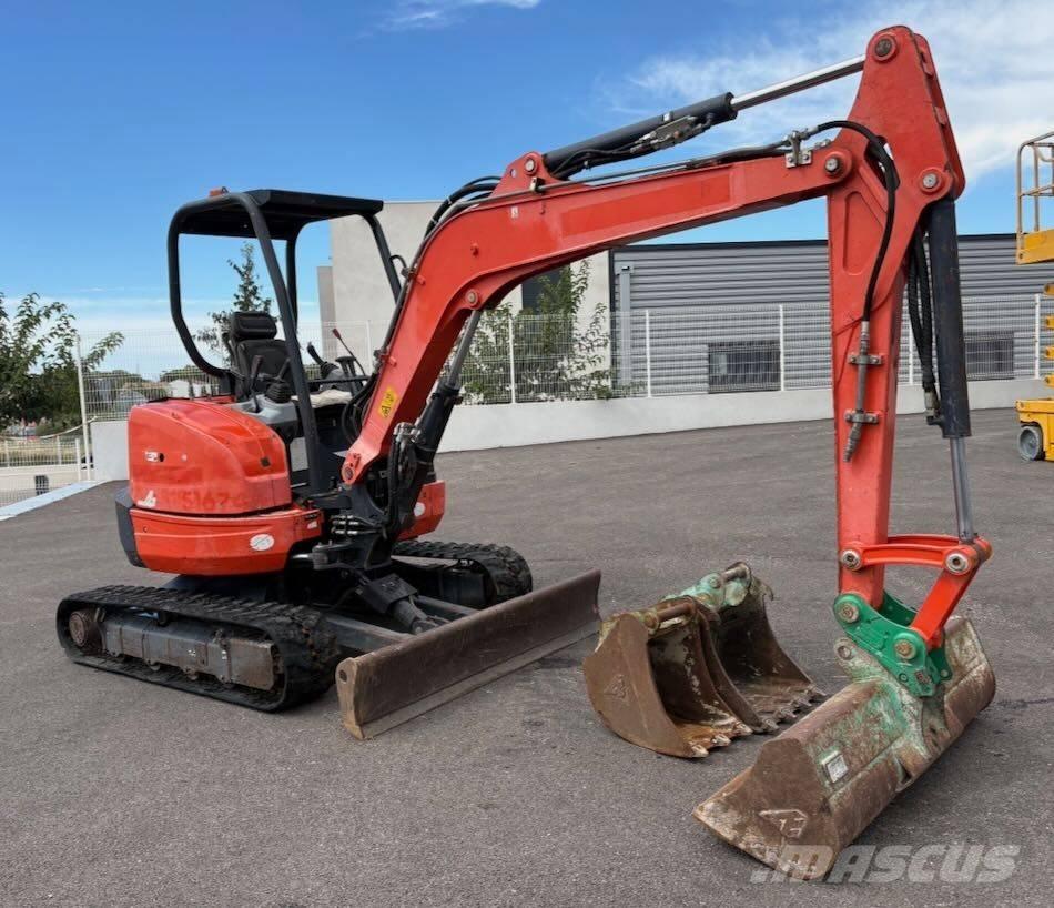 Kubota U 35-3 A Mini ekskavatörler, 7 tona dek