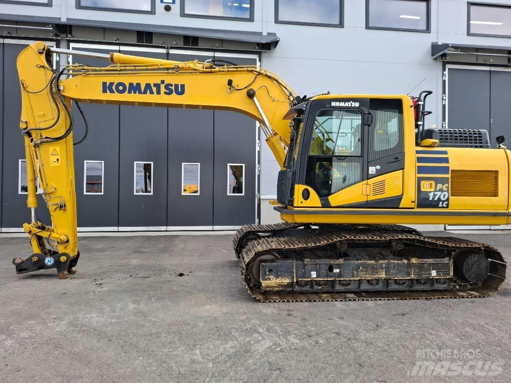 Komatsu PC 170 LC-11 Paletli ekskavatörler